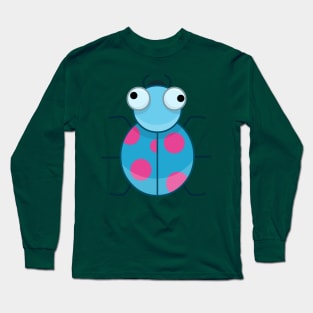 Funny Colorful Cute Little Bug Long Sleeve T-Shirt